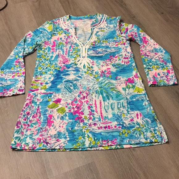 Lilly Pulitzer | Tops | Lilly Pulitzer Nwt Kaia Knit Tunic One In A Melon 88 Size Xxsxs 64452436bd66cdf72f7fe54d